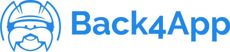 App 4 com. Back4app. БД лого. Back 4b картинка. Презентация back4app.