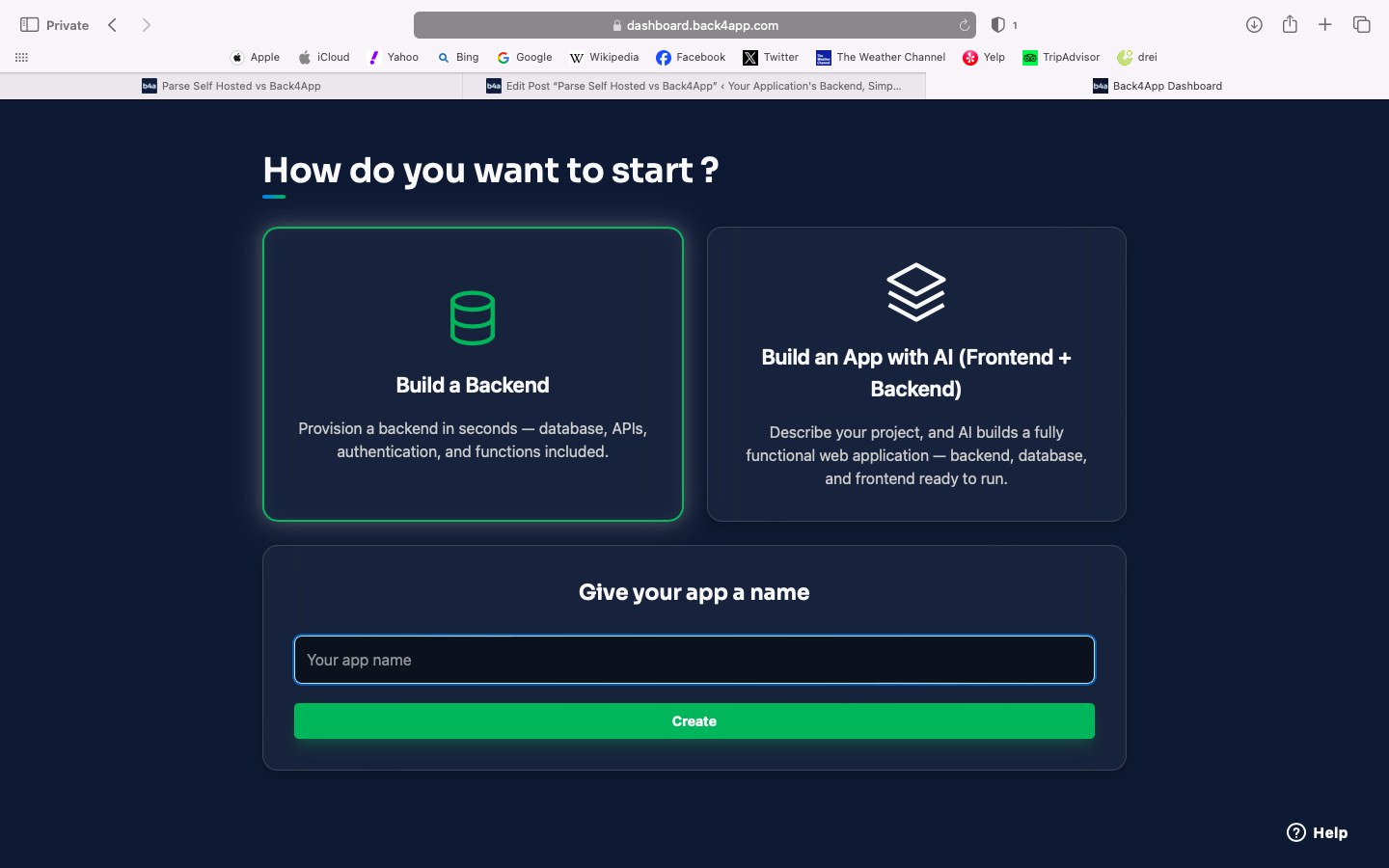 Back4app vs Parse Server