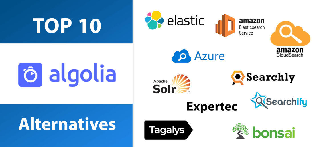 Top 10 Algolia Search Alternatives