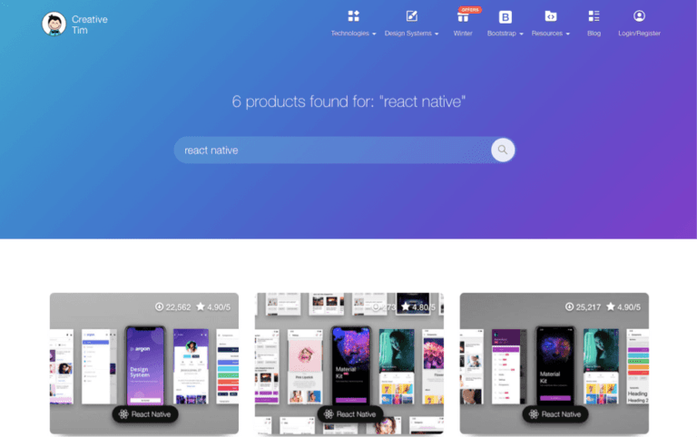Top 10 templates para seu aplicativo React Native | Low-code backend to ...