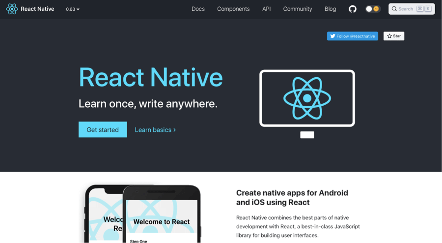 Как установить react native для windows