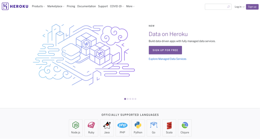 heroku file storage