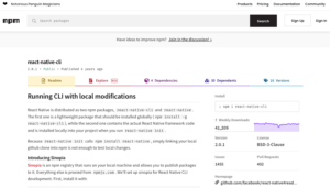 react-native-CLI-2 - Your Application's Backend, Simplified