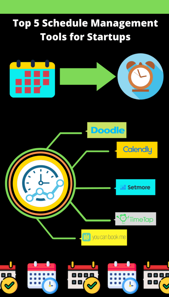 Schedule management tools startups