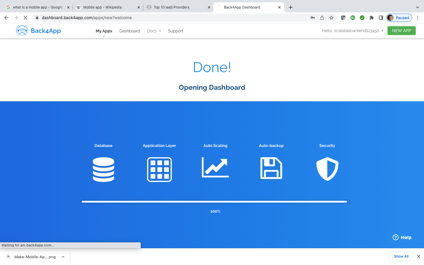 How to build a scalable mobile app backend architecture?