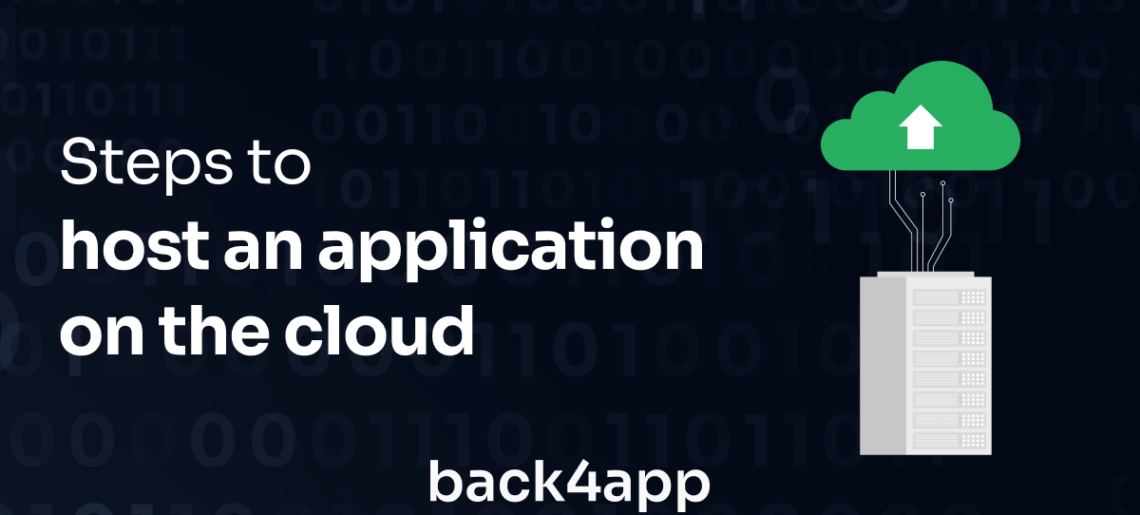 Steps to host an application on the cloud