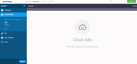 Jobs Back4app
