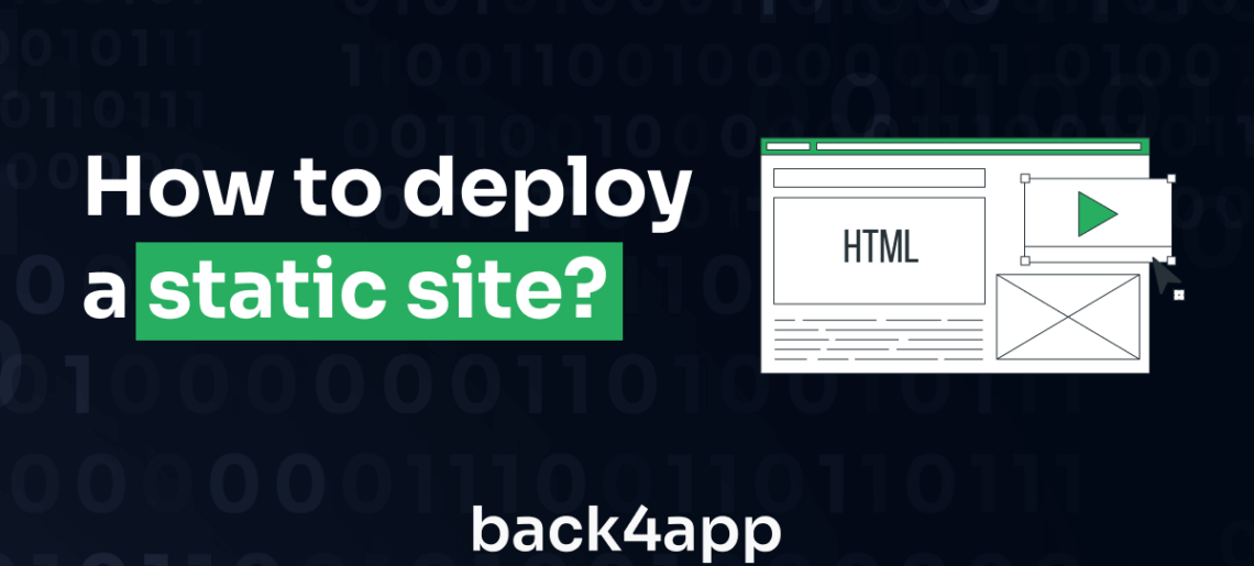 How to deploy a static site?