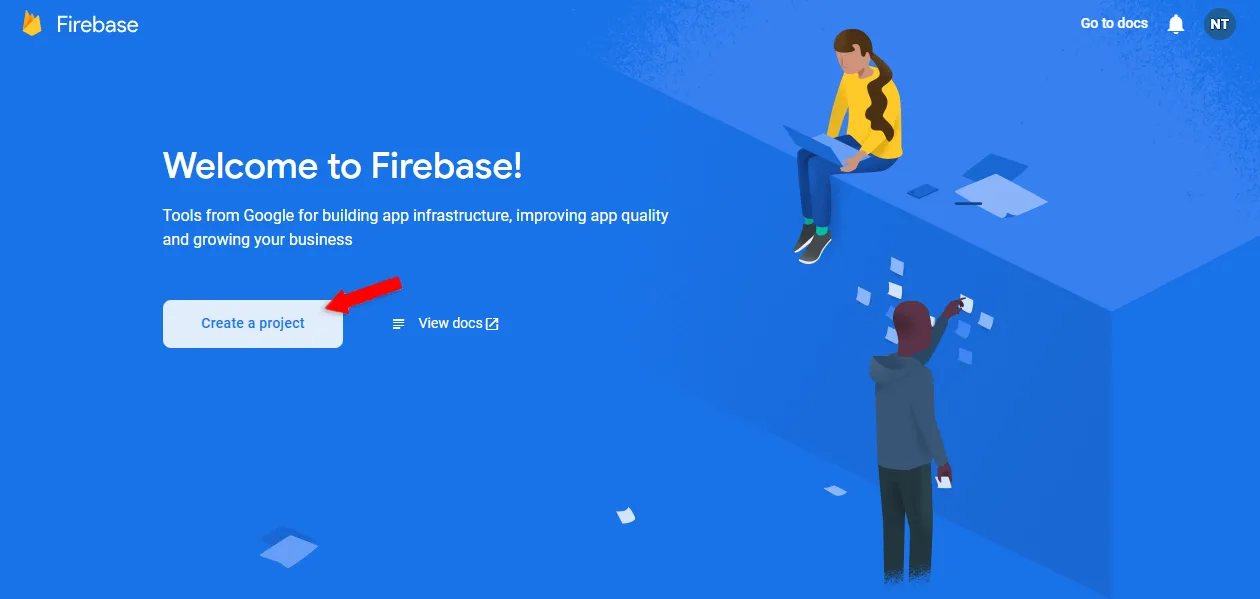 Firebase Create Project
