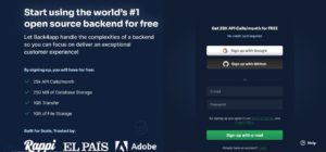 Back4app_signup - Your Application's Backend, Simplified