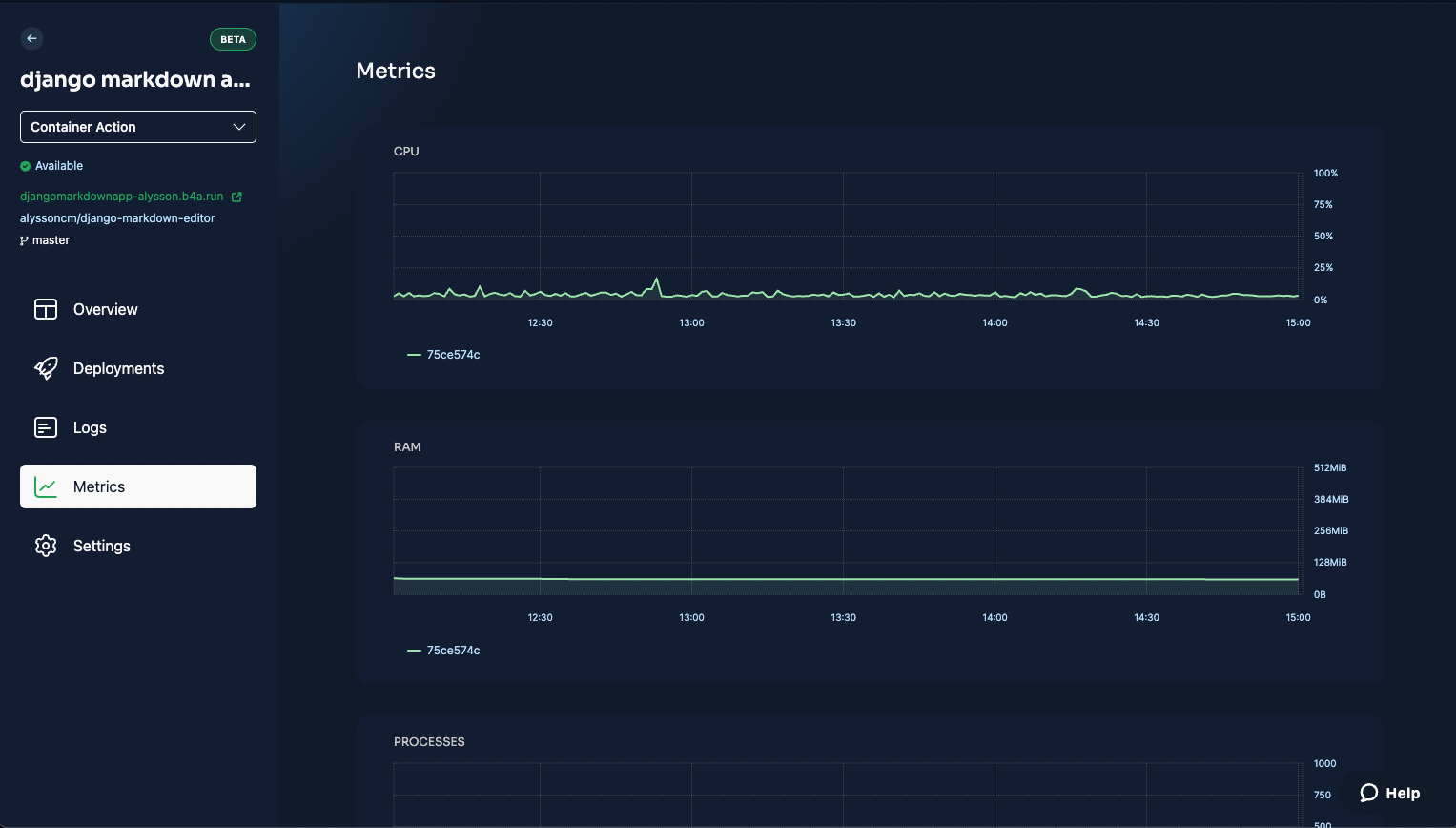 Containers Product Update: Metrics, Custom Domain and more