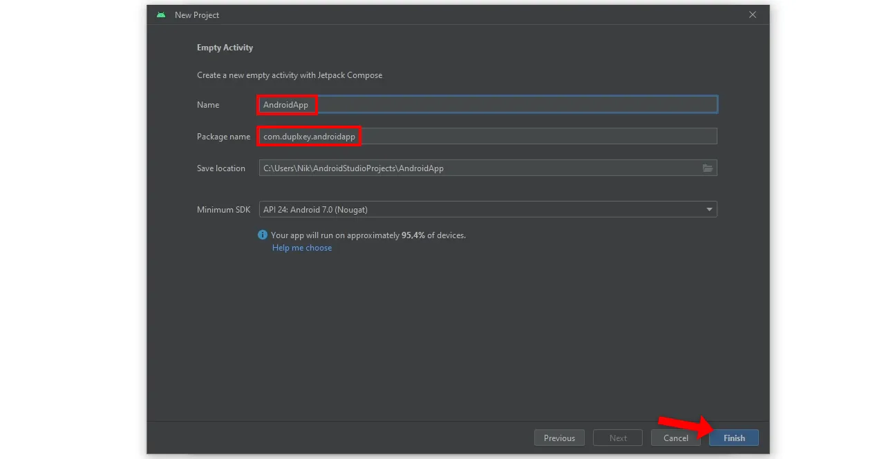Android Studio Project Settings