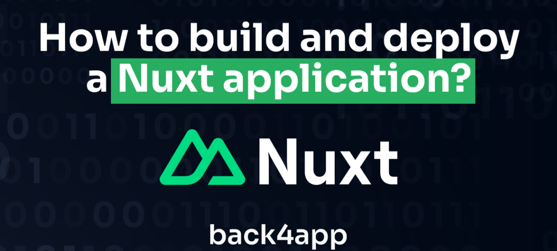 How to build and deploy a Nuxt application?