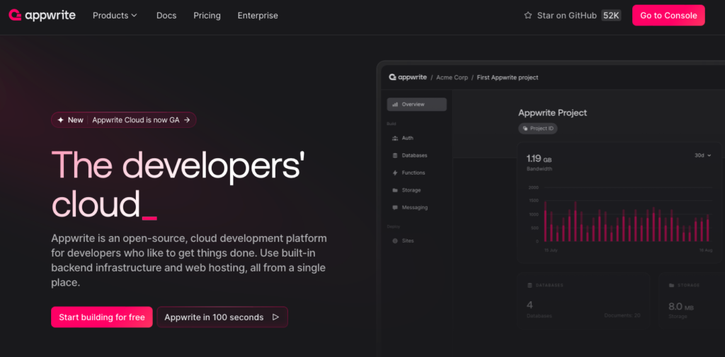 image - Your Application's Backend, Simplified