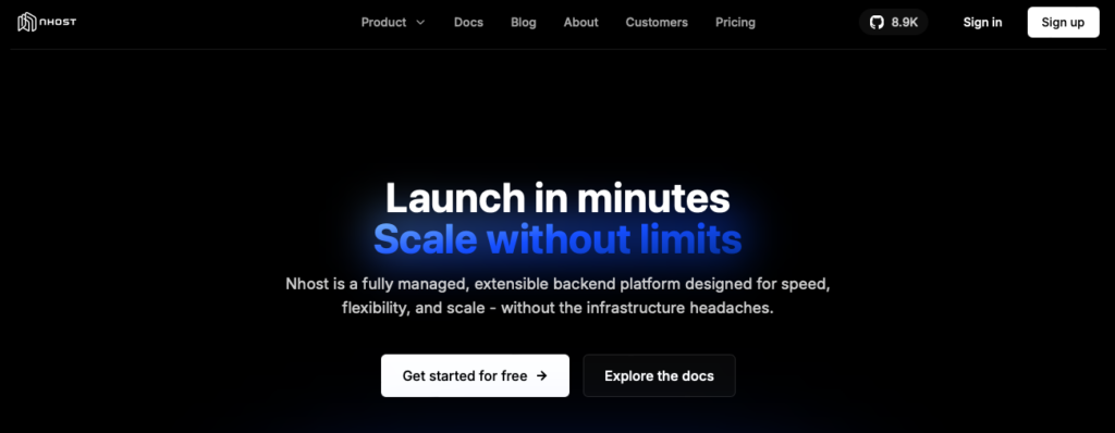 image - Your Application's Backend, Simplified