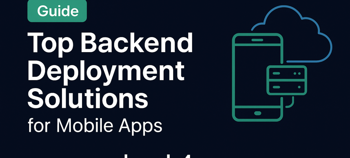 Backend solutions for mobile apps
