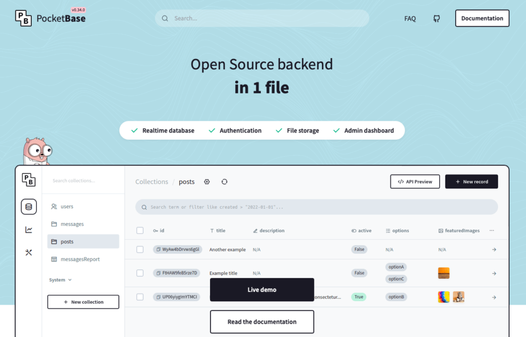 image - Your Application's Backend, Simplified