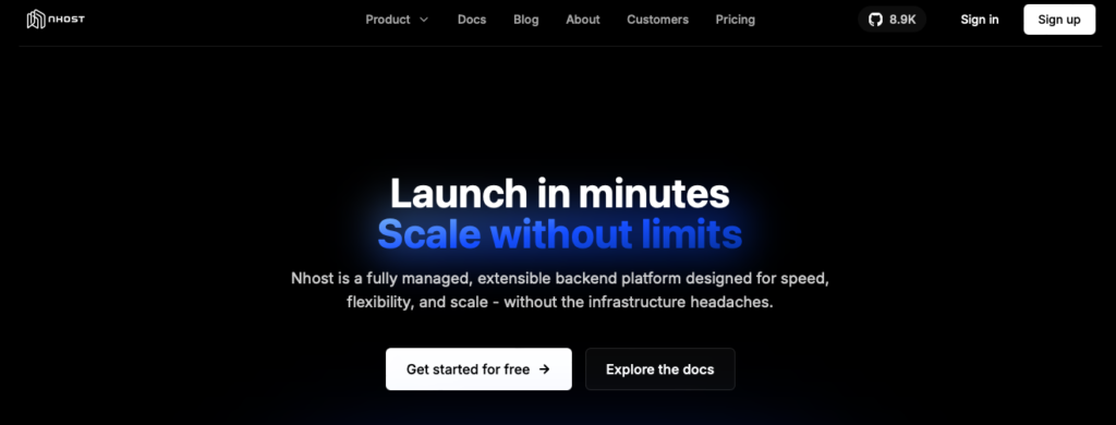 image - Your Application's Backend, Simplified