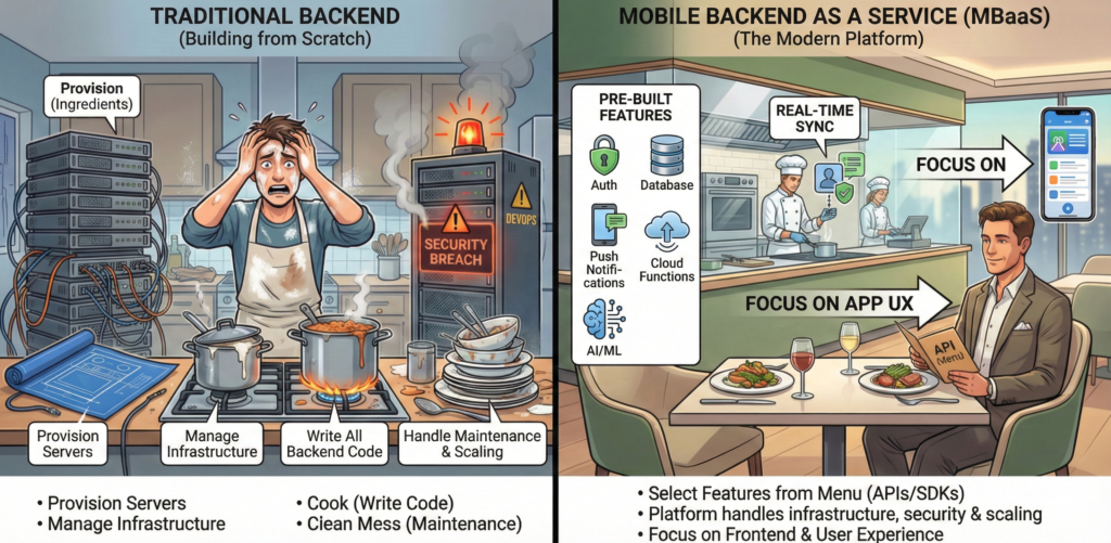 Gemini_Generated_Image_594y90594y90594y - Your Application's Backend, Simplified Mobile Backend as a Service vs Traditional Backend